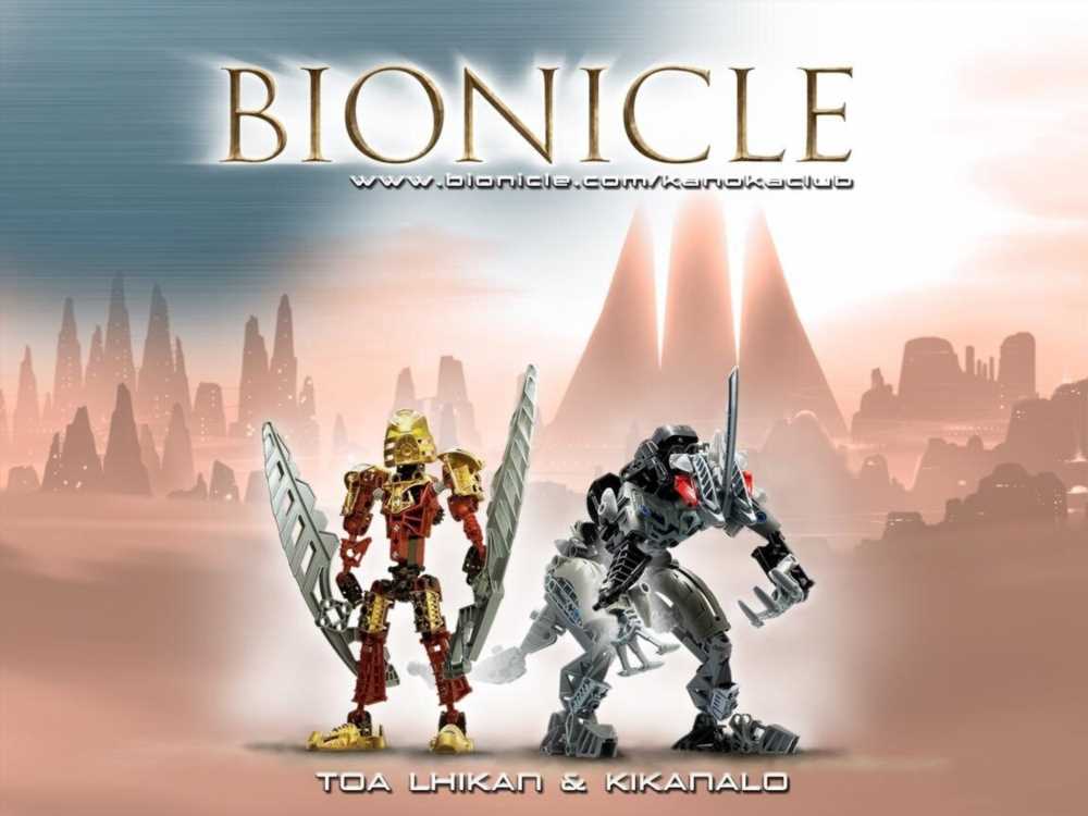 Lego Bionicle: Загадочные Миры и Удивительные Роботы